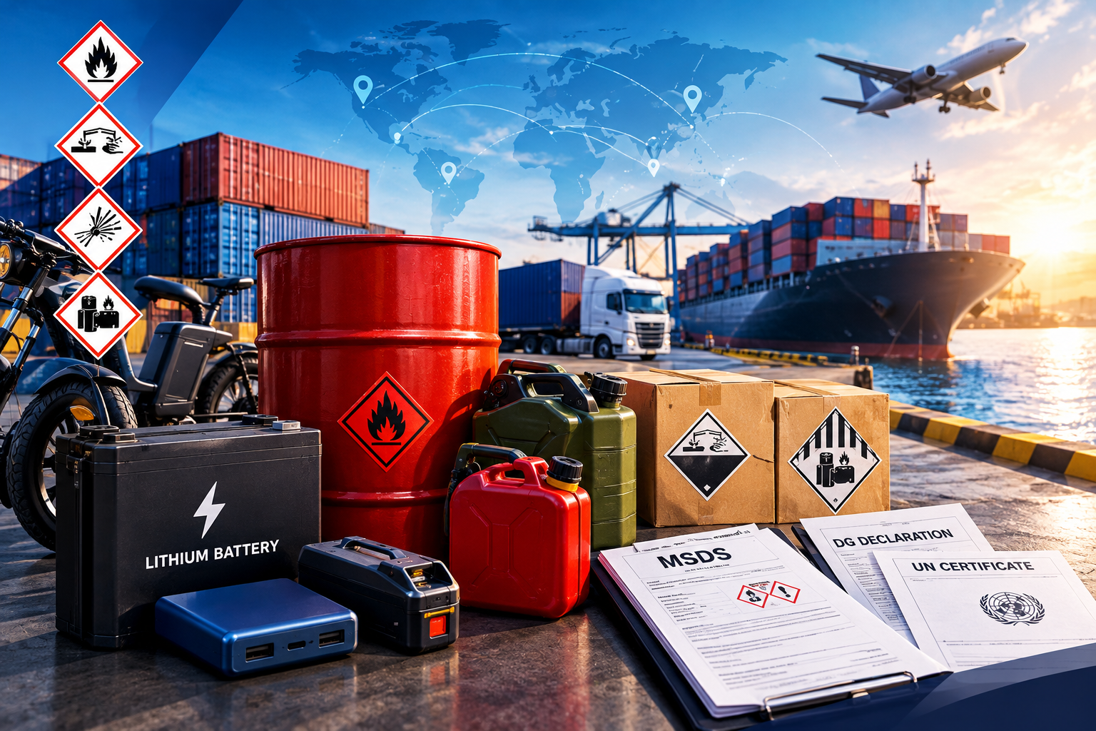 Hazardous & Dangerous Goods (DG) Handling